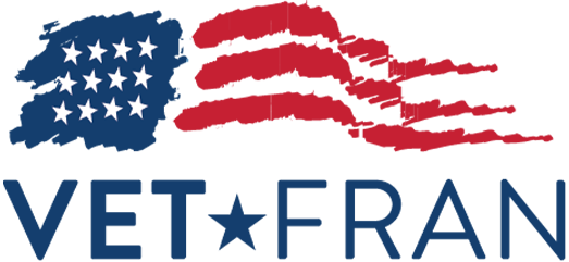 VetFran participant badge — 25% veteran franchise fee discount