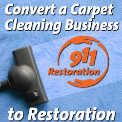 How to Convert a Carpet Cleaning Business to a Restoration Franchise