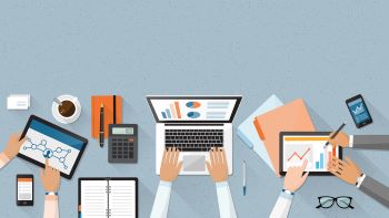 business technology illustration